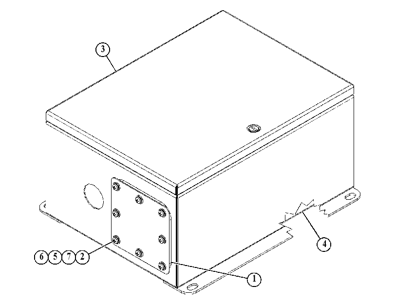 ENCLOSURE AS 5366532 CAT