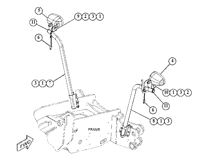 LIGHTING GP-FRONT 4771876 CAT
