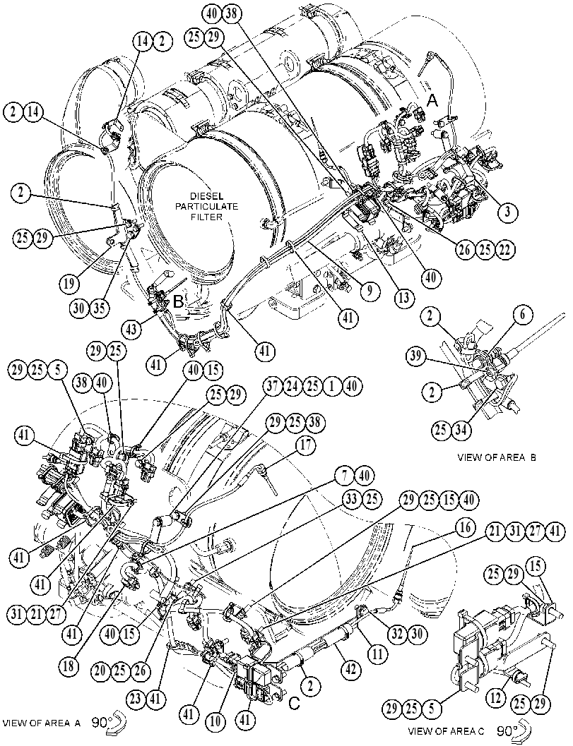 Проводка CEM 3951949 CAT
