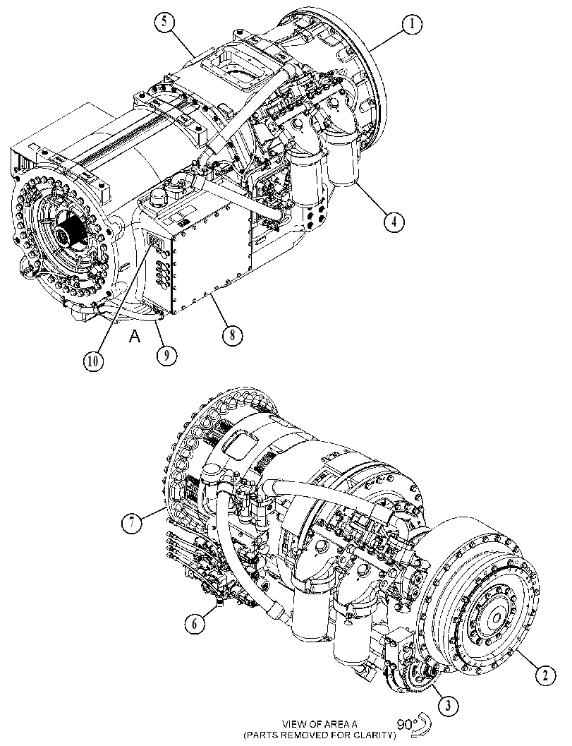 TRANSMISSION AR-CORE 5408600 CAT