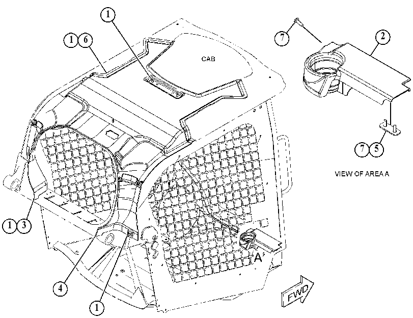 ACCESSORY GP-CAB 4210281 CAT
