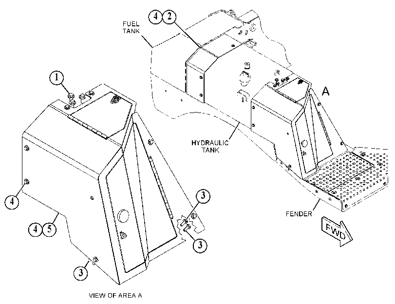 ENCLOSURE GP-FENDER 4714990 CAT