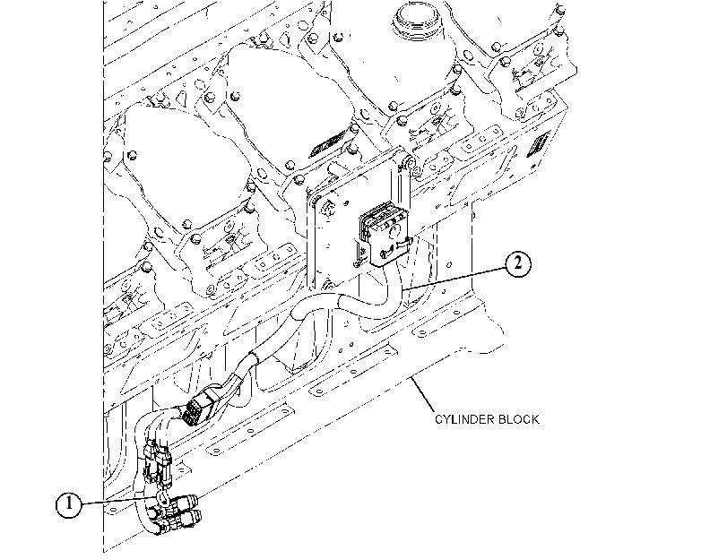 HARNESS GP-ENGINE 5537139 CAT