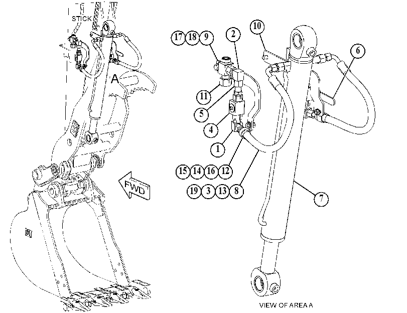 CYLINDER & LINES GP-THUMB 5046176 CAT
