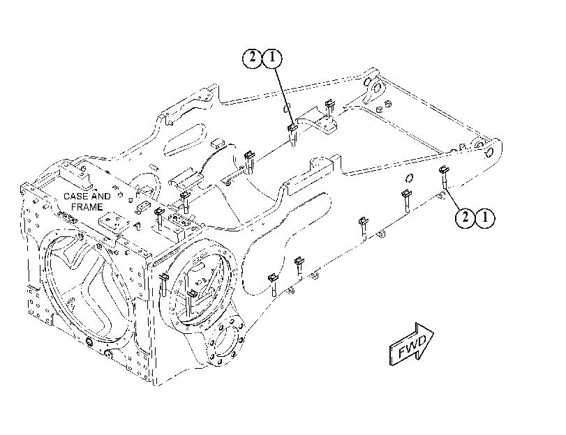 MOUNTING GP-GUARD 5284040 CAT