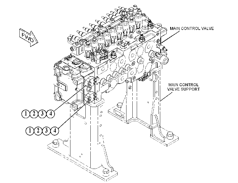 COVER GP-CONTROL VALVE 5636678 CAT
