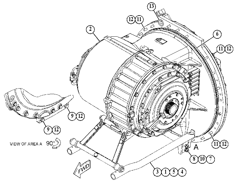 MOUNTING GP-PROPULSION 5328965 CAT