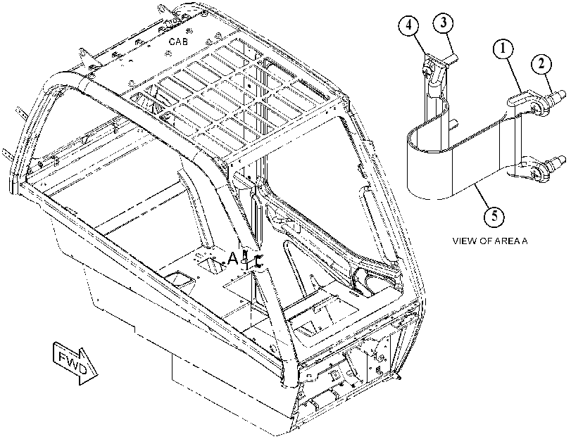 KIT-DOOR 5355874 CAT