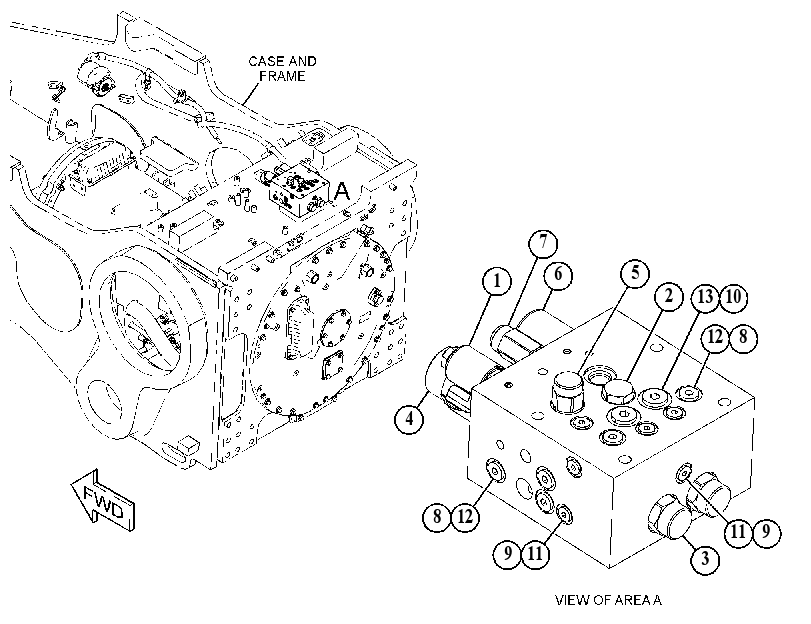 VALVE GP-BRAKE 5287856 CAT