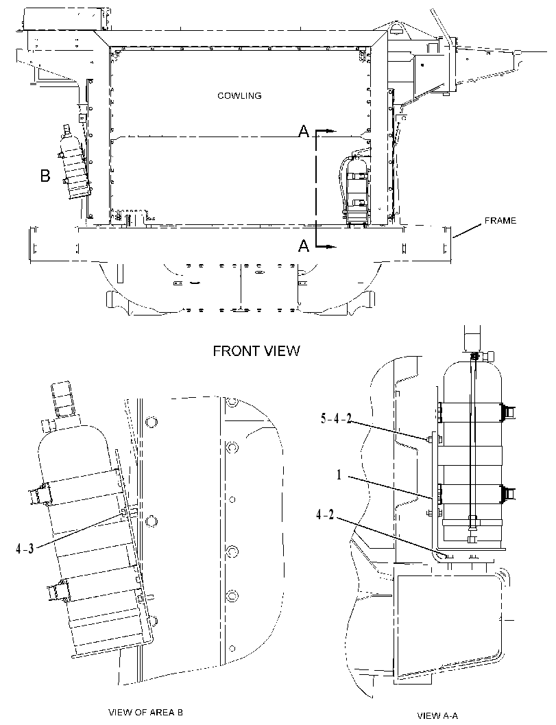 MOUNTING GP-FIRE EXTINGUISHER 3707726 CAT