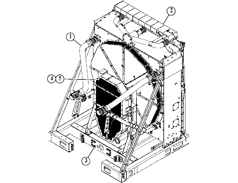 Радиатор 5168952 CAT