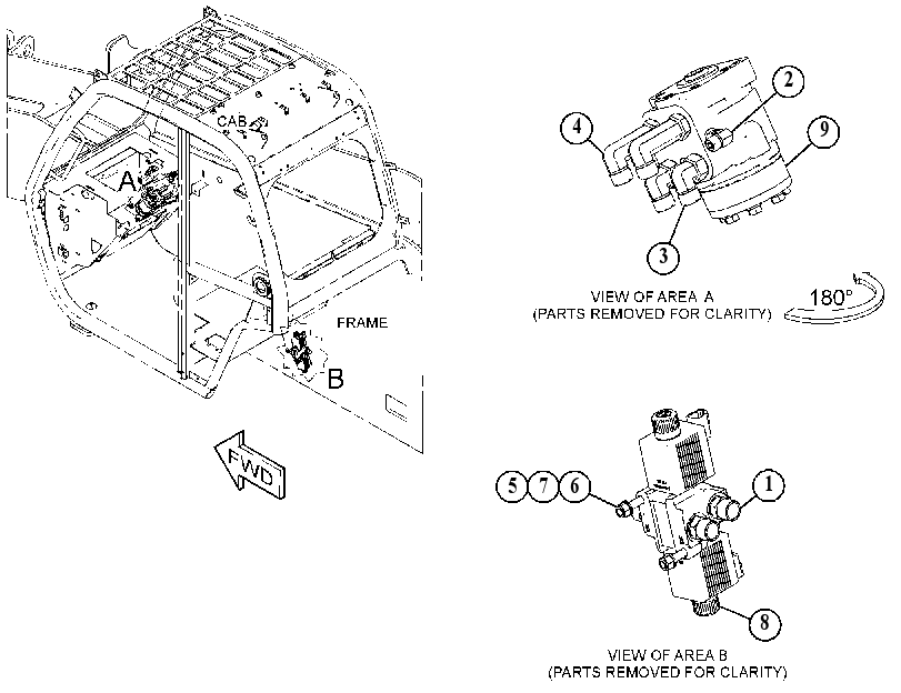 VALVE & MTG GP-STEERING 4773307 CAT