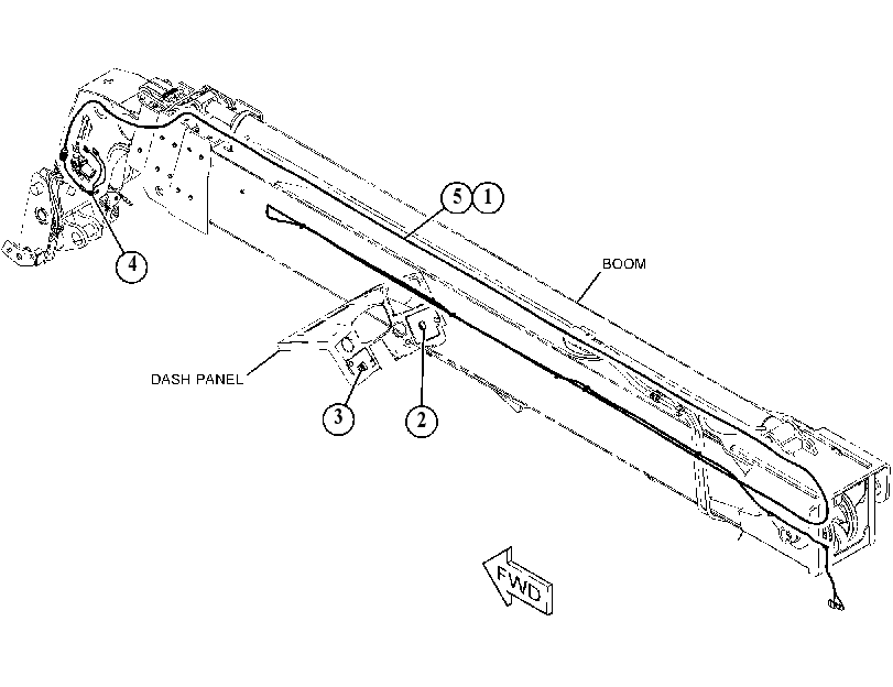 WIRING GP-BOOM 4874978 CAT
