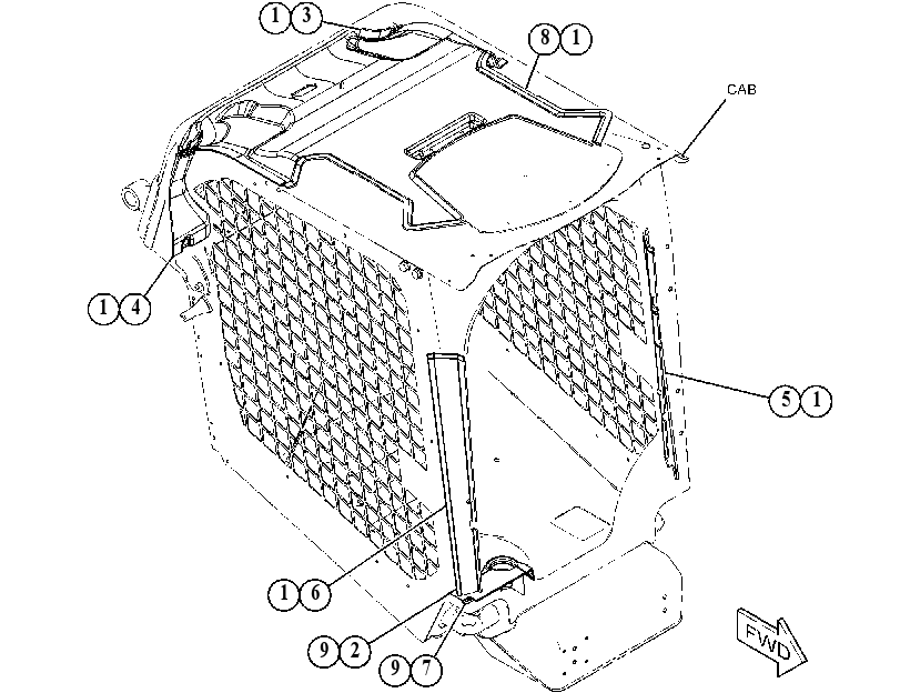 ACCESSORY GP-CAB 4210282 CAT