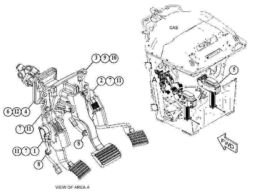 CONTROL GP-OPERATOR 4661268 CAT