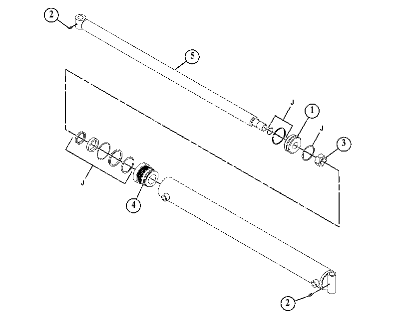 CYLINDER GP-CARRIAGE 5708703 CAT