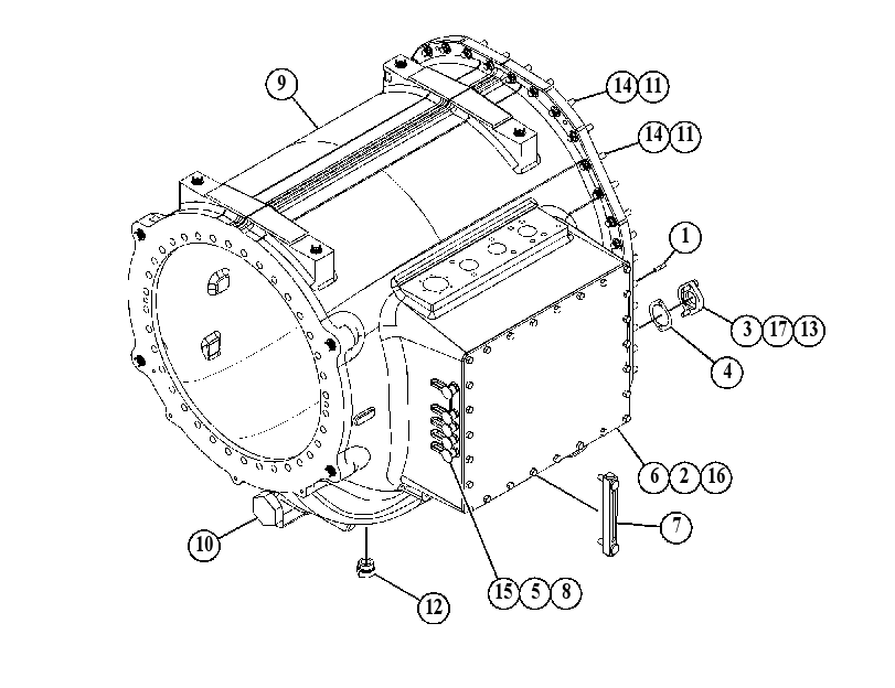 CASE & PARTS GP-TRANSMISSION 5125732 CAT