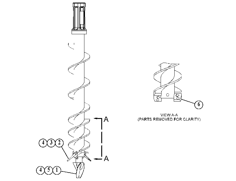 BIT GP-AUGER 1534083 CAT