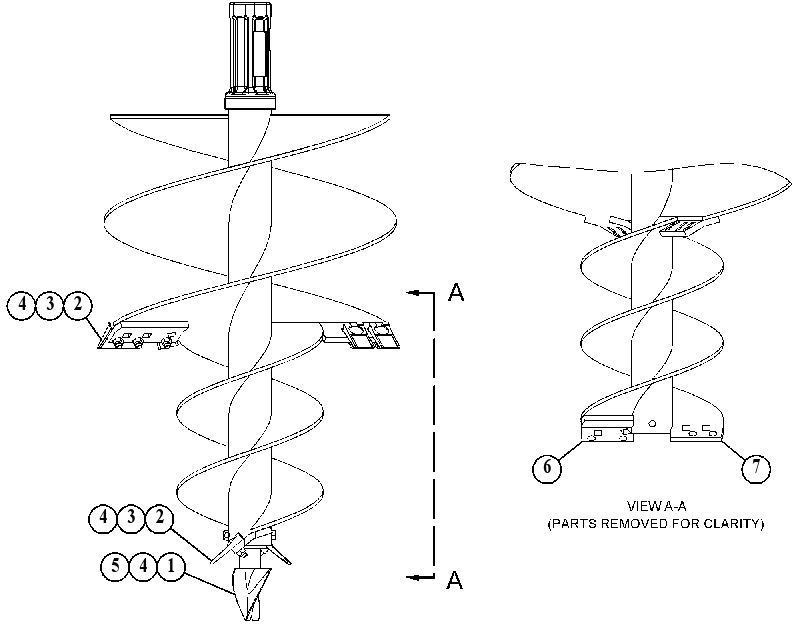 BIT GP-AUGER 1534092 CAT