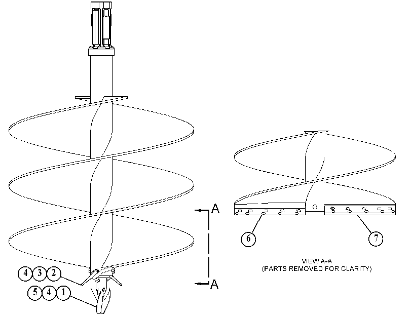 BIT GP-AUGER 2173194 CAT