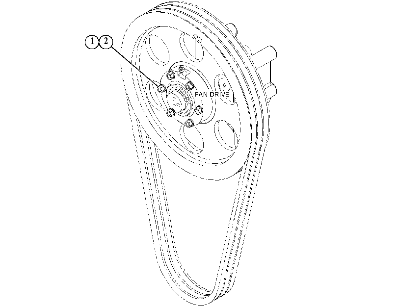 FASTENER GP-PULLEY 4834867 CAT