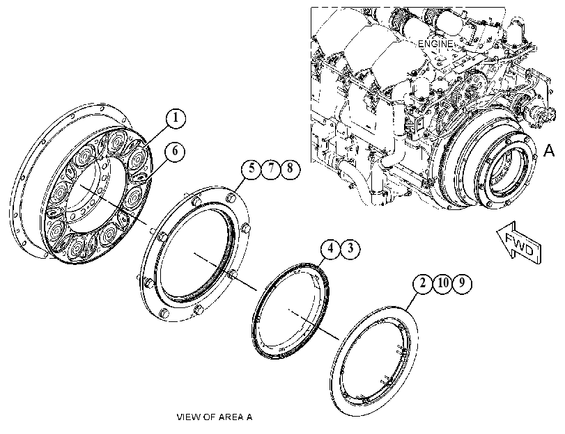 COUPLING GP-DRIVE 5523661 CAT