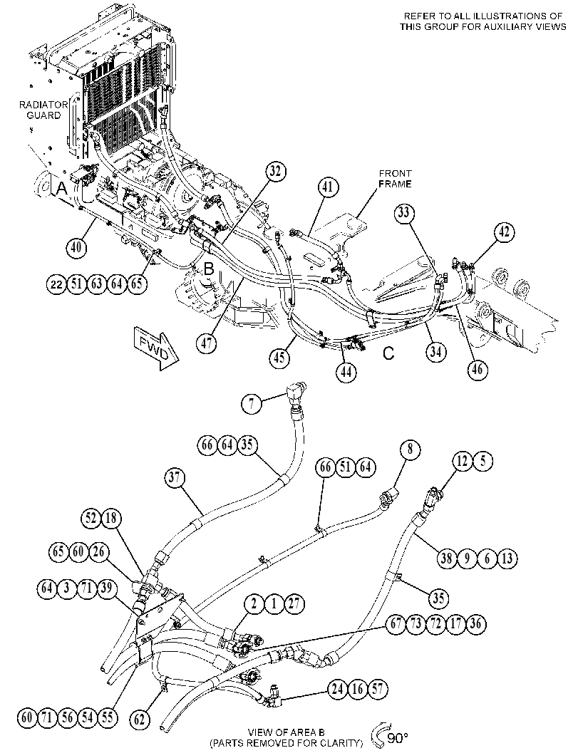 LINES GP-ALL WHEEL DRIVE 5218917 CAT