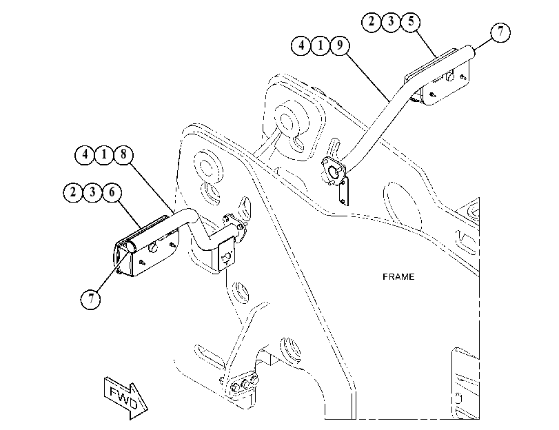 LAMP GP-REAR 4953424 CAT