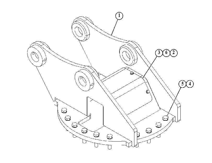 MOUNTING GP-WORK TOOL 5389549 CAT