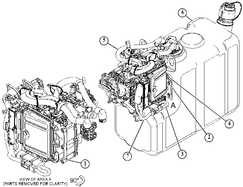 Модуль AdBlue (компоновка) 4996632 CAT