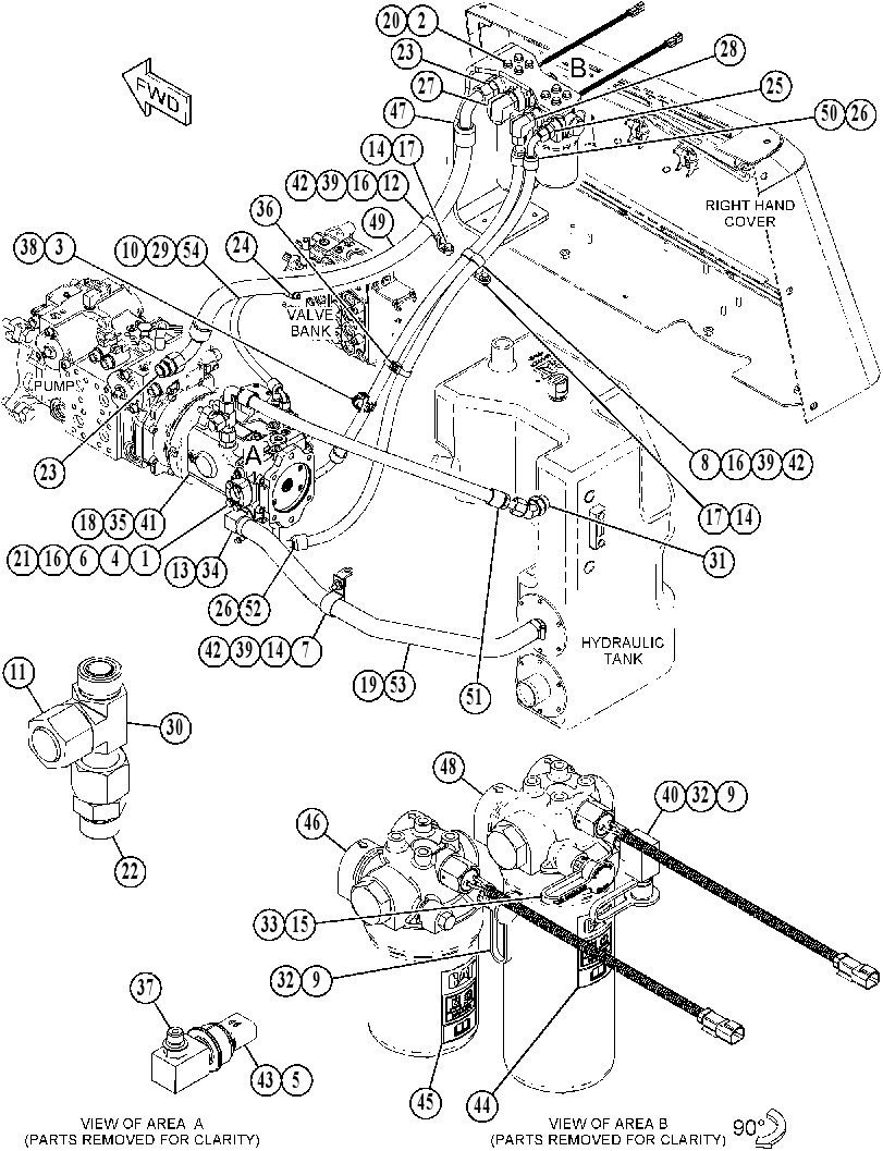 LINES GP-WINCH 5498936 CAT