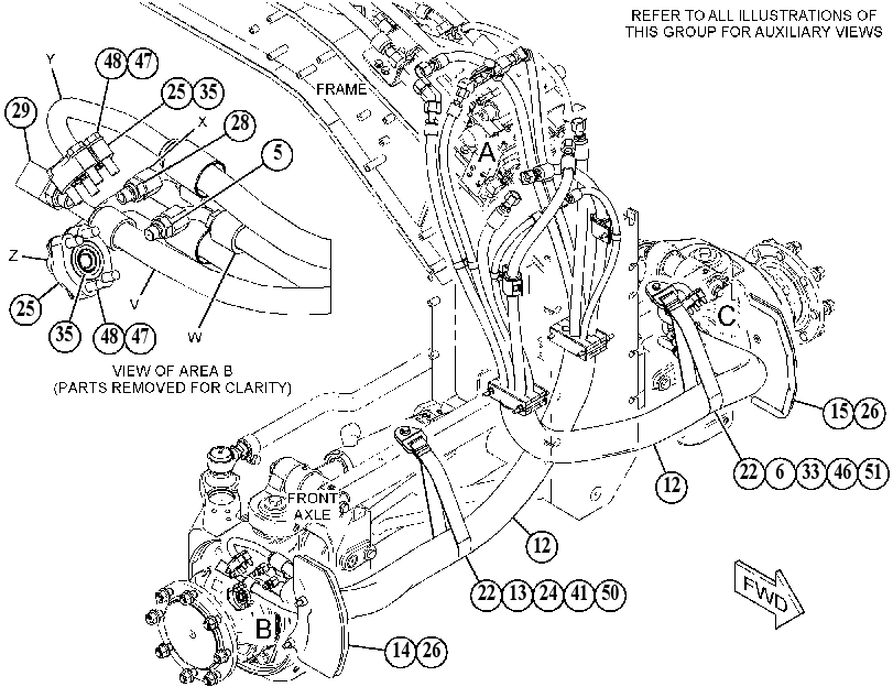 LINES GP-ALL WHEEL DRIVE 4654246 CAT