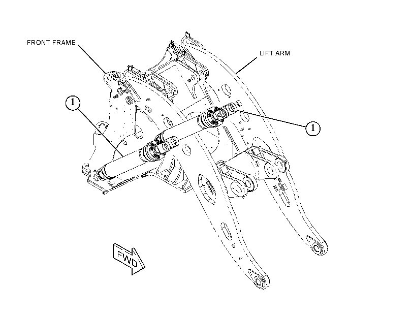 CYLINDER & MTG GP-LIFT 5615567 CAT
