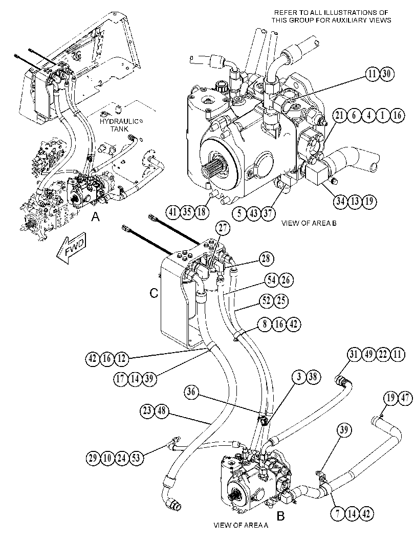LINES GP-CHARGE PRESSURE 5401238 CAT
