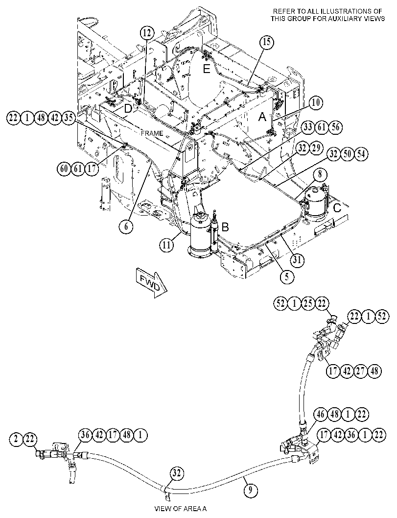LINES GP-FIRE SUPPRESSION 4720440 CAT
