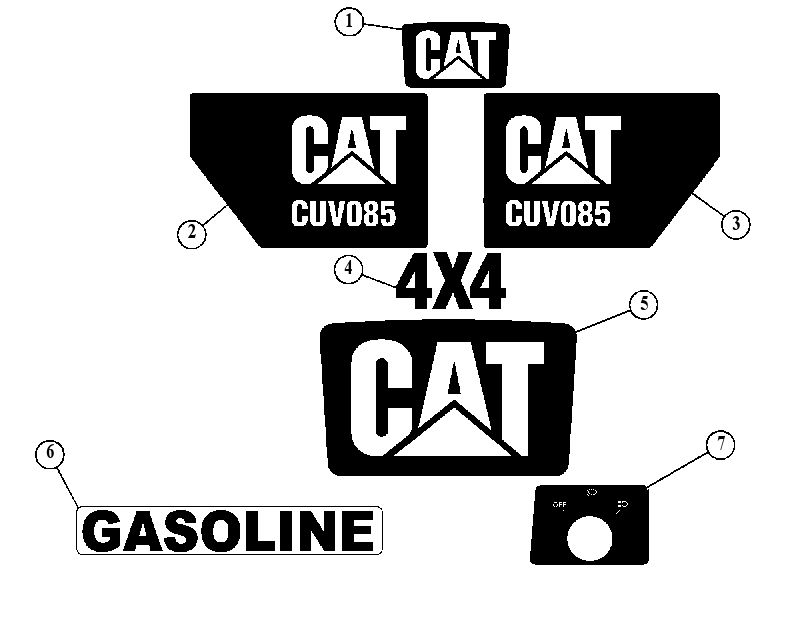 Плёнка 5721519 CAT