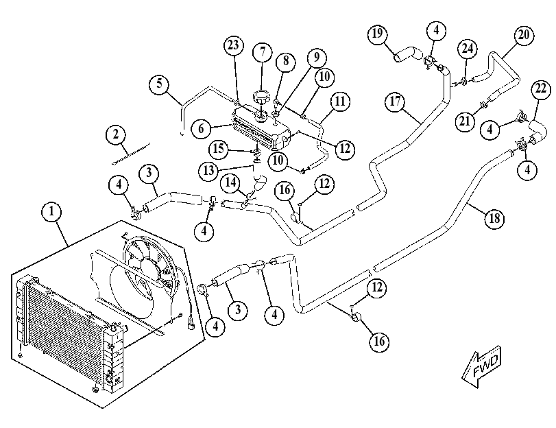 COOLING GP 5717433 CAT