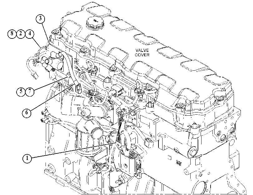 Проводка отопителя 5000208 CAT