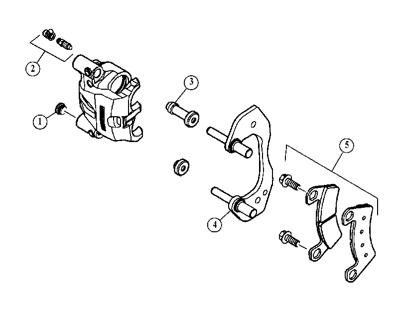 BRAKE AS 5615135 CAT