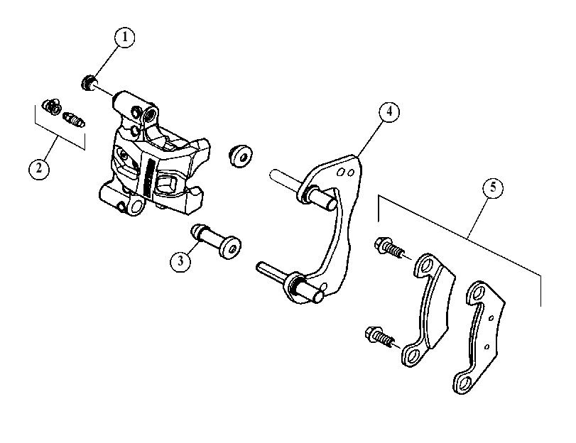 BRAKE AS 5615122 CAT