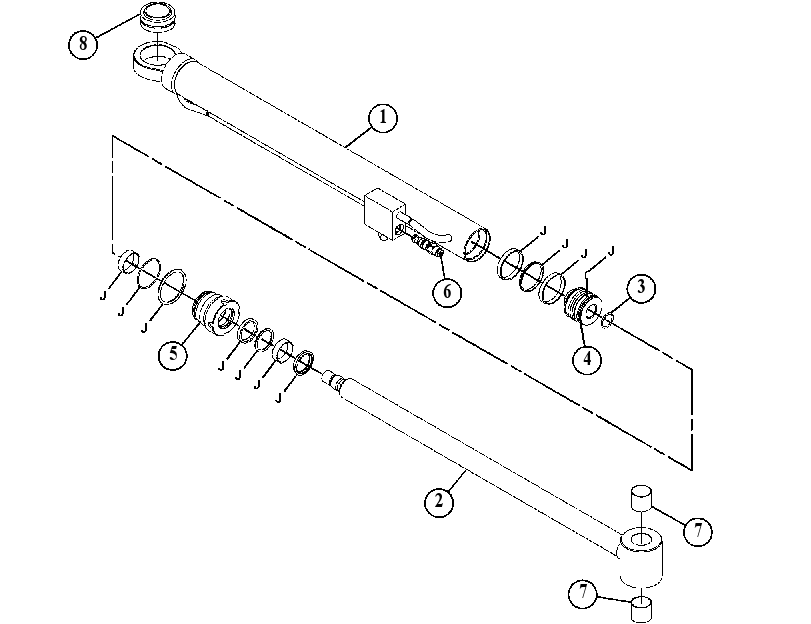CYLINDER GP-COMPENSATING 5558284 CAT