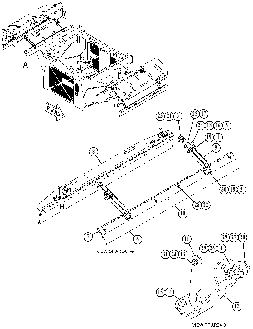 SCRAPER GP-DRUM 5106119 CAT