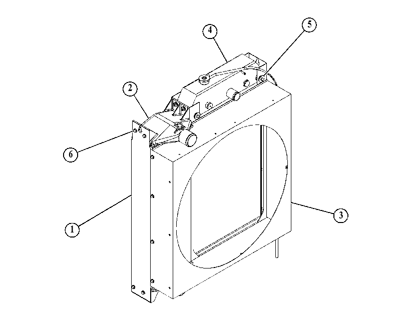 RADIATOR AS 4865271 CAT