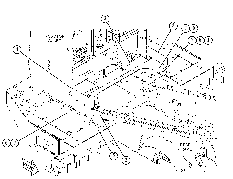 BAFFLE GP 3821964 CAT