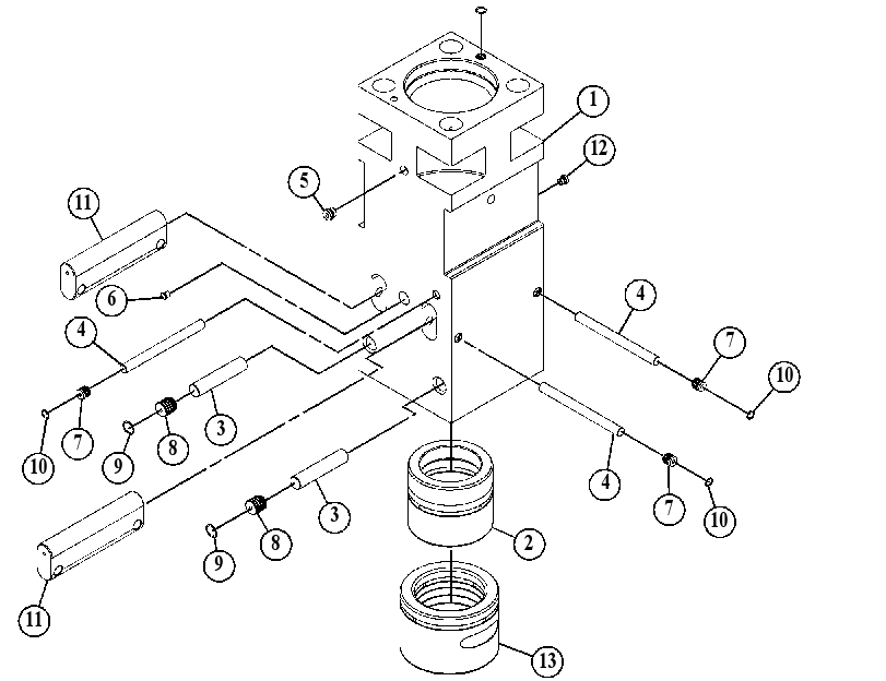 HEAD GP-FRONT 5416222 CAT