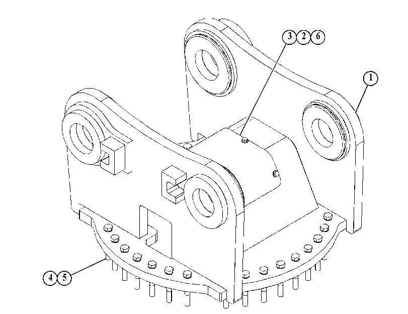 MOUNTING GP-WORK TOOL 5225872 CAT