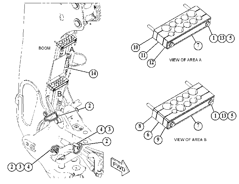 MOUNTING GP-LINES 4882943 CAT