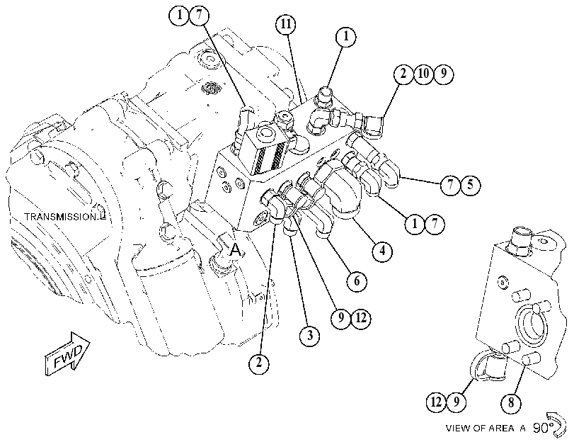 MANIFOLD GP-HYDRAULIC 4646217 CAT