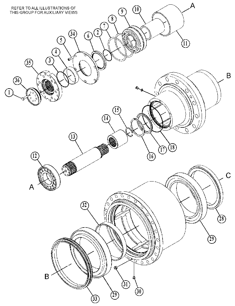 DRIVE GP-ROTOR 5657843 CAT