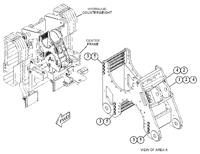 BASE GP-WINCH 5566371 CAT